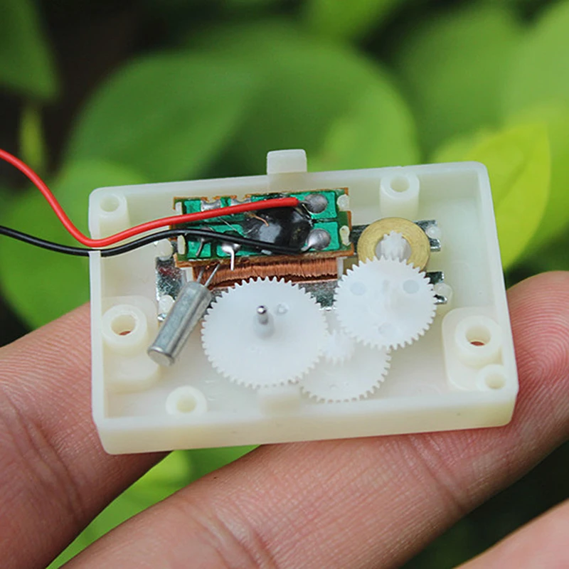 5RPM DC 1.5V 3V DC Pulse Motor Small Deceleration Brushless Stepper Motor Slow Speed Reducer Gearbox Reduction Low Speed Slient