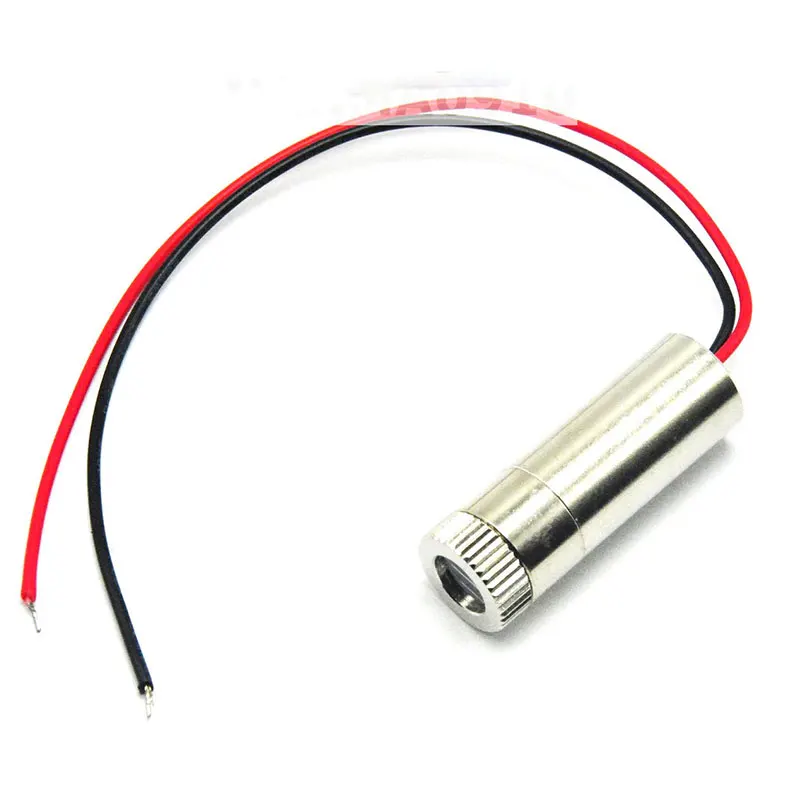 

Focusable 10mW 405nm Violet/Purple Blue Dot Laser Diode Module DC3V-5V Lazers