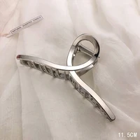 Kobieta metalowe do włosów pazury Chic Barrettes spinki do włosów spinki damskie Hairgrip nakrycia głowy dziewczyny ozdoby kraba akcesoria do włosów 5