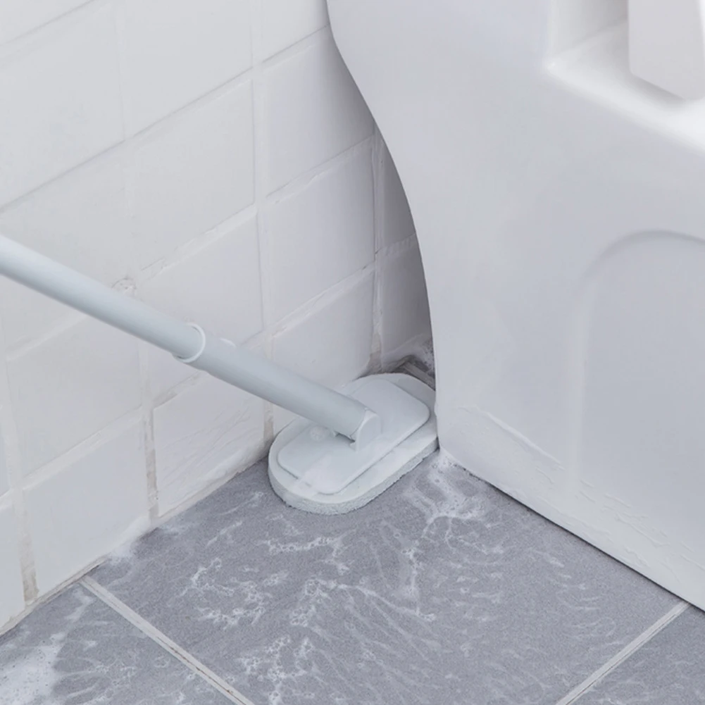 

Floor Scrub Brush with Adjustable Long Handle Rotatable Stiff Bristle Grout Brush Grout Brush Scrubber for Cleaning Bathroom 1pc