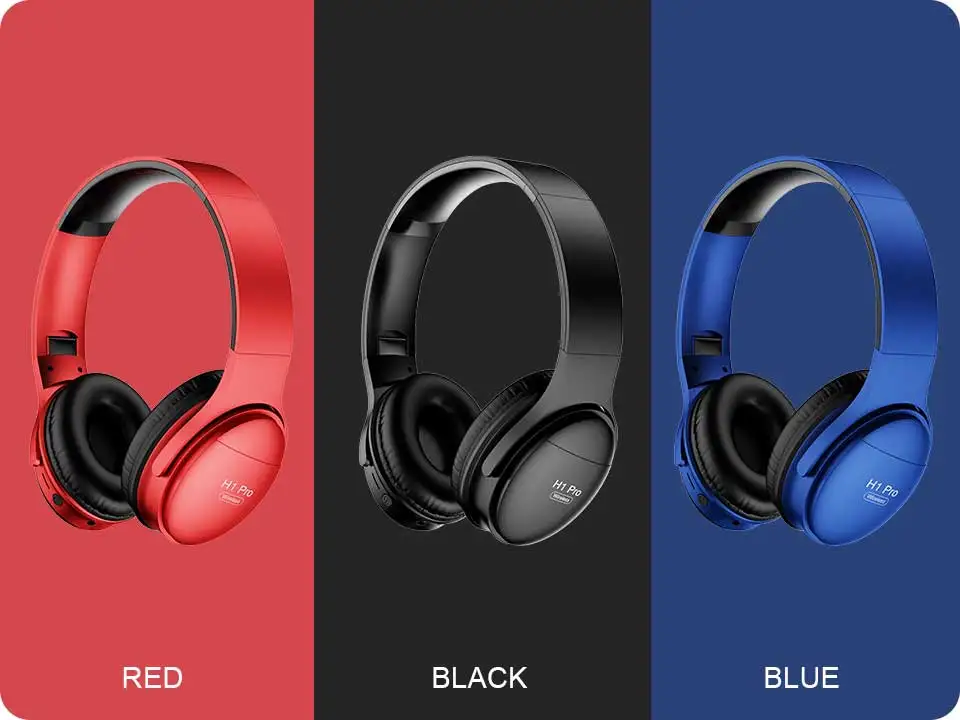Simvict повязка Складные Bluetooth наушники Беспроводная гарнитура с шумоподавлением Поддержка TF карта с микрофоном