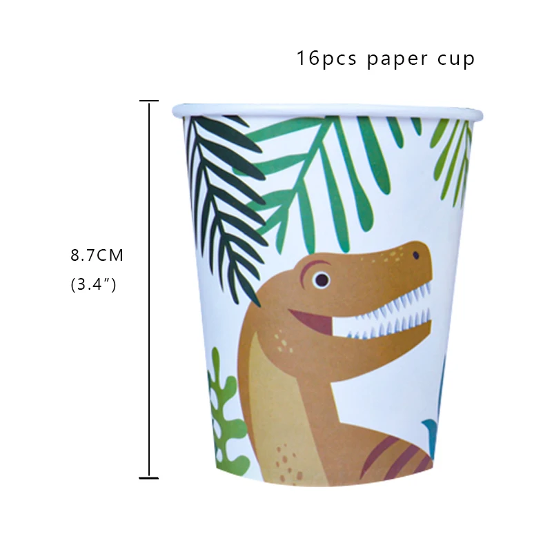 Decorations De Fete De Dinosaure Ensemble De Vaisselle De Diner De 1er Anniversaire Decoration De Fete De Joyeux Anniversaire Pour Enfants Garcon Decoration De Fete Sauvage Dans La Jungle Aliexpress