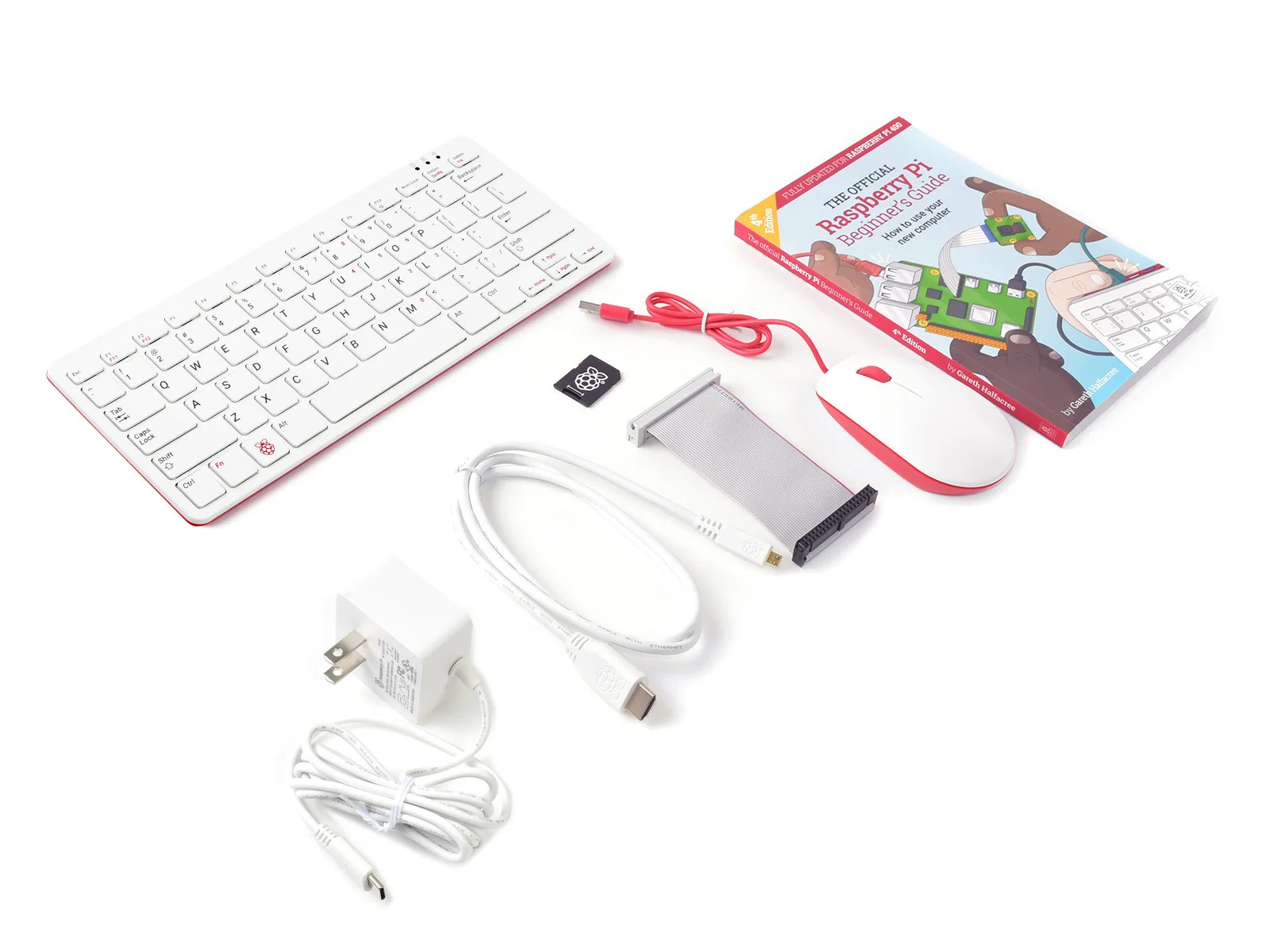Клавиатура Raspberry Pi 400 64-битный четырехъядерный процессор 4 Гб ОЗУ двухдиапазонный