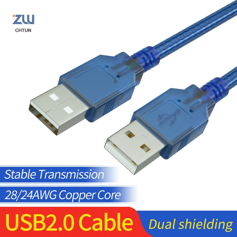 USB к кабель типа A мужскому Удлинительный для передачи данных провод радиатора
