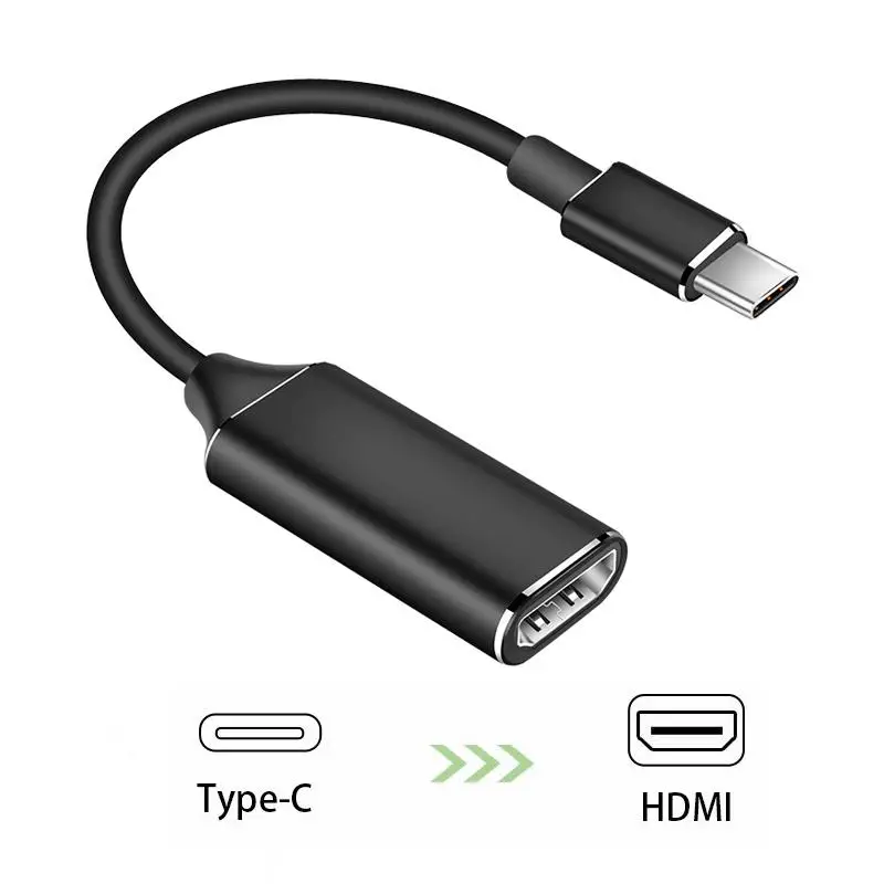 

USB Type C to HDMI Adapter USB 3.1 USB-C to HDMI Male to Female Adapter Converter for MacBook2016 Huawei Matebook Smasung S9