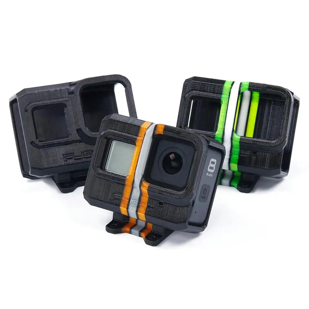 IFlight 3D Печатный TPU Gopro hero 8 Крепление камеры/протектор 30 ° полностью закрытый с УФ-защитой/ND8 фильтр для FPV XL/XL Low/SL5/DC5