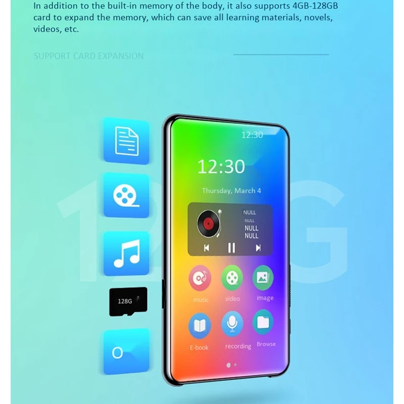 Yescool X15 Music Player Full Sn Hd Press