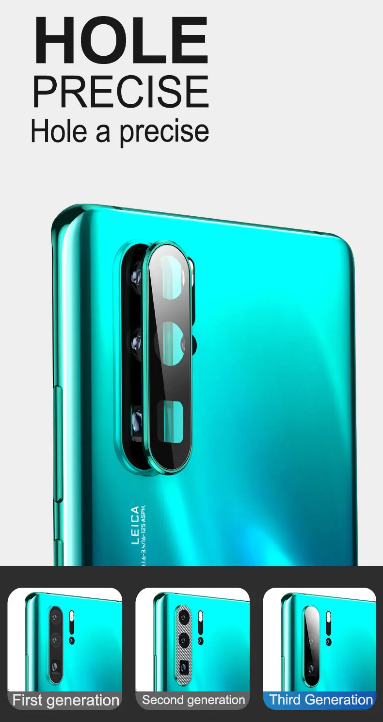 Защитная крышка для объектива камеры Suntaiho для huawei P30 Pro, алюминиевый чехол для камеры с кольцевым покрытием для huawei P30 P30 Pro, защита кольца