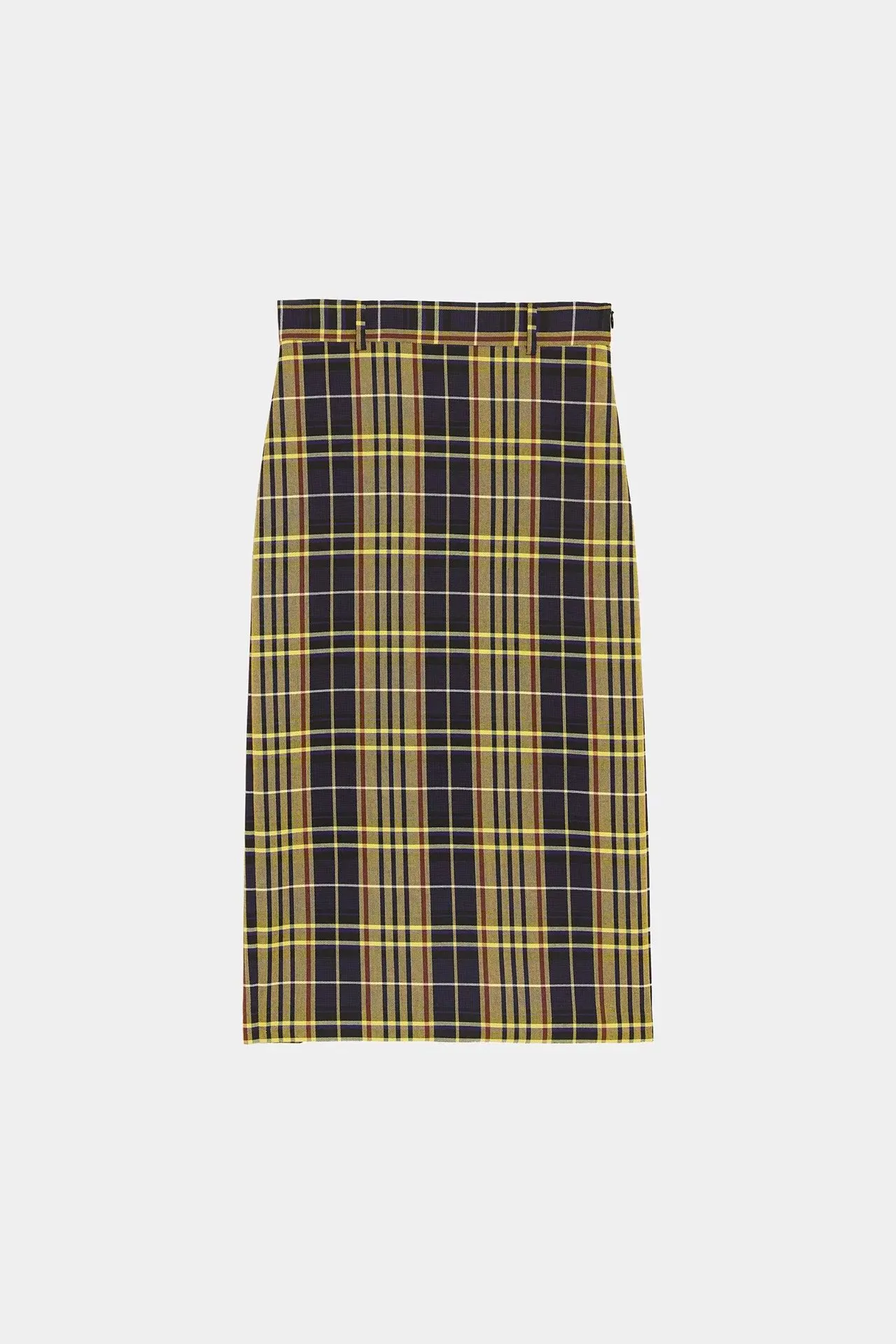 

High-waisted Pattern Mid-length One-step Skirt 2019 Spring New Products Western Style Slim Fit Straight Skirt Skirt Skirt
