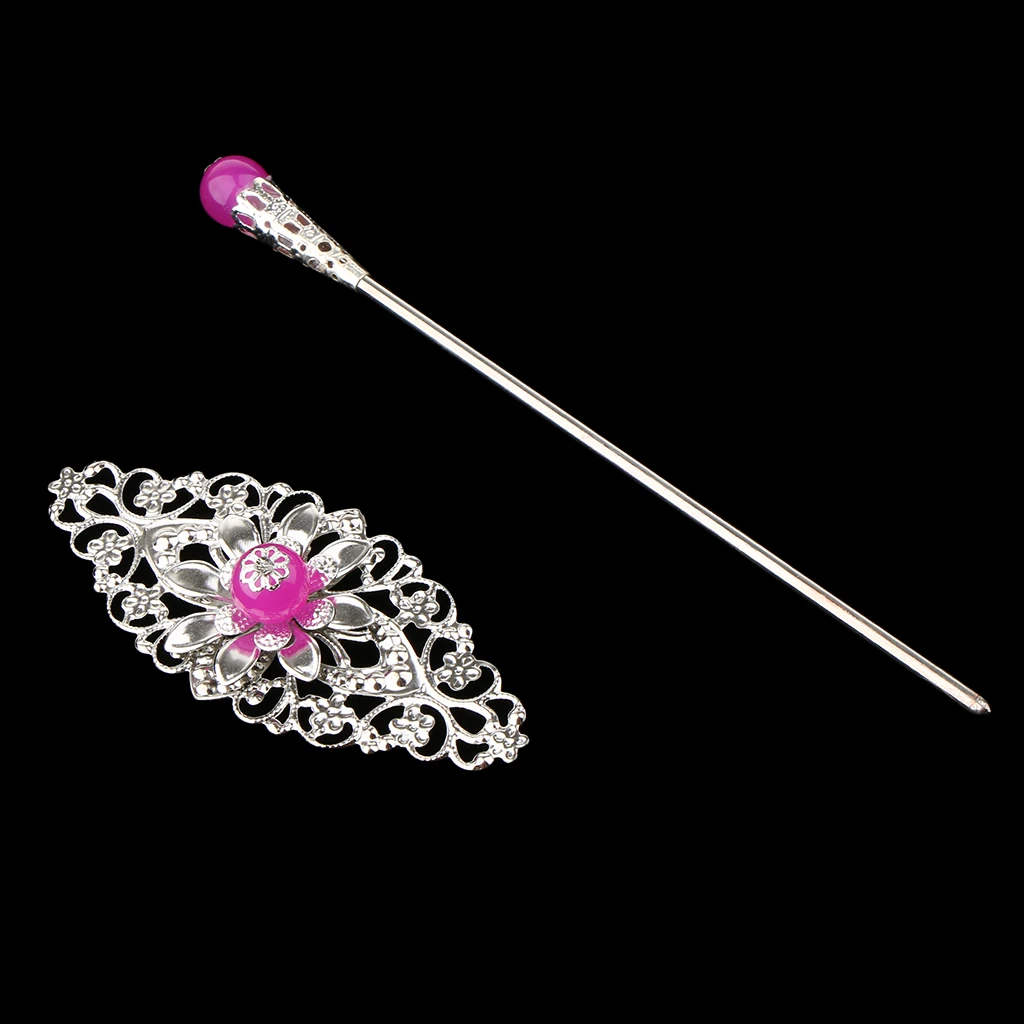 Traditional Chinese Hairpin Rhinestone Antique Hair Sticks Hair Chopsticks Hair Styling Tools Women Headwear