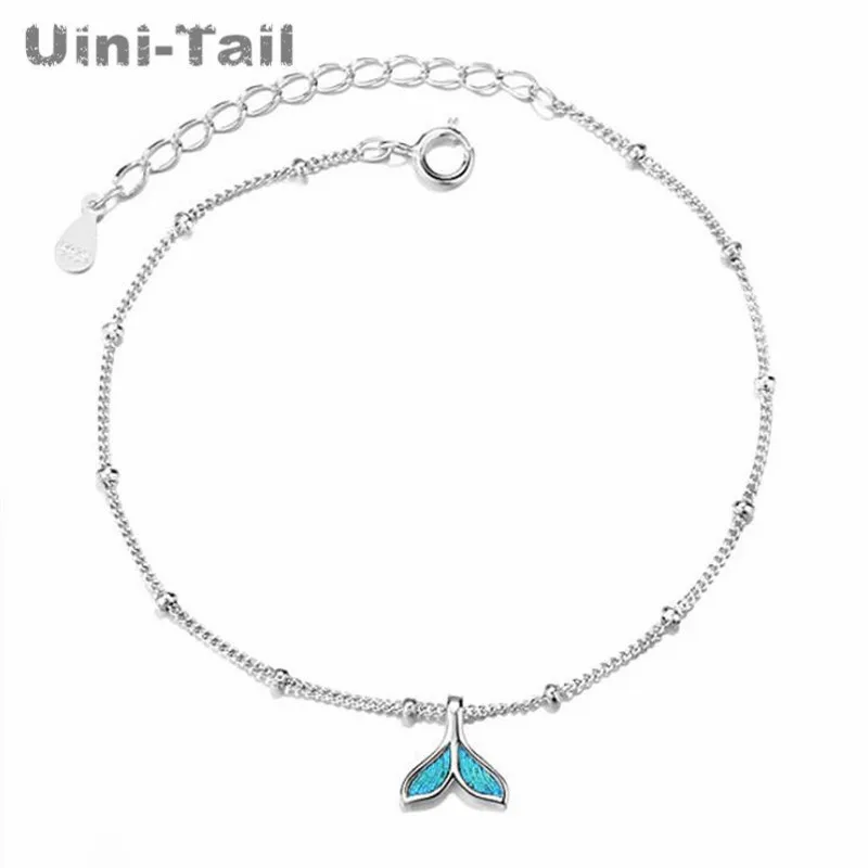 Uini Tail Лидер продаж 925 пробы серебряный браслет Русалка простой оригинальный