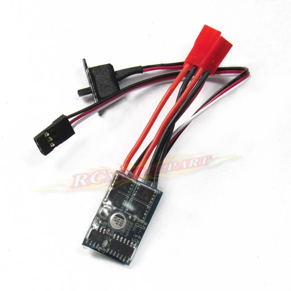 RC ESC 10A матовый регулятор скорости двигателя для автомобиля лодки W/O тормоз |