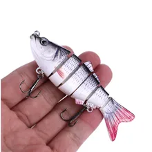 

1PCS Lure Lure Knotty Fish 10cm/18g Multi-segment Fake Bait Hard Bait Simulation Fish Wobbler Outdoor Fishing Fishing Gear