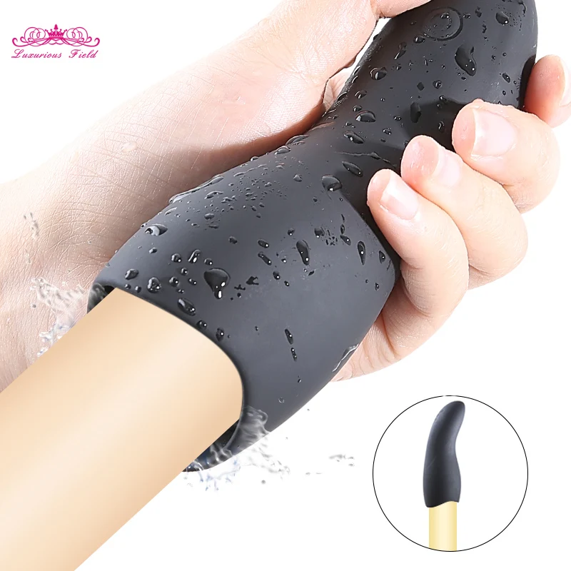 Silicone Male Masturbator Glans Vibrator for Men Penis Trainer Massage Stimulator Delay Ejaculation Adult Sex toy Gays | Красота и