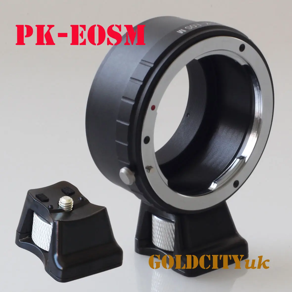 Переходное кольцо со штативом для Pentax PK mount Lens to canon EOSM EF-M беззеркальная камера