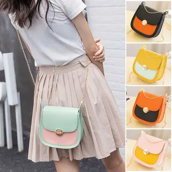 

Women's Handbag Shoulder Bag PU Leather Envelop Handbags Fashion Ladies Crossbody Saddle Bags Luxury Handbags Women Chain Bags