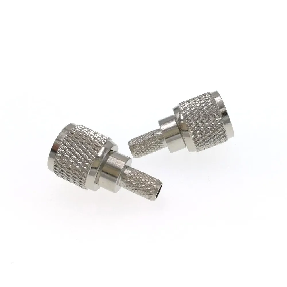 100 шт. мини штекер UHF обжим разъема RG58 LMR195 RG142 RG400 RF разъем