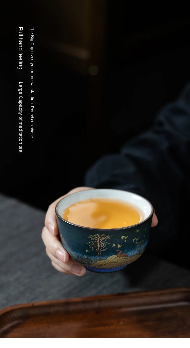 Porcelana conjunto de copo mestre escritório chá