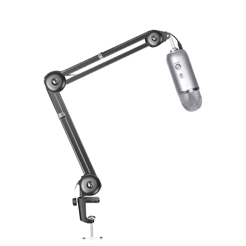 Suporte para Microfone Braço de Suspensão Resistente com Mola Suporte de Montagem para Microfone Embutido para Gravação de Voz Ajustável - Image 3