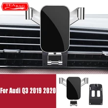 

Car Styling Adjustable Mobile Phone Holder For Audi Q3 2019 2020 Air Vent Mount Support Bracket Gravity Phone Holder Accessories