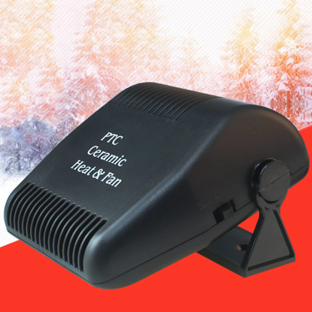 12V 150W Car Ceramic Heater & Fan Defrost Defogger 30 S Fast Heating