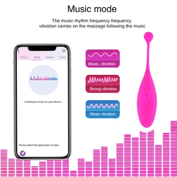 Erotic Jump Egg Vibrator for Women Wireless APP Controlled Remote Vibrator Vagina Massage G-spot Vibrating Egg Sex Toy for Women 3