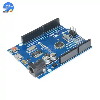 

Micro USB UNO R3 ATMEGA328P-16AU CH340G MEGA328P Development Board module for arduino uno