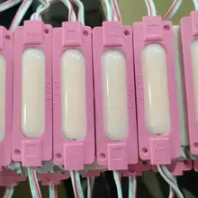 Светодиодный модуль COB 2 Вт Водонепроницаемый DC12V для наружной рекламы светящиеся знаки лайтбокс DIY светодиодный модуль полосы