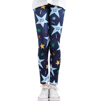 

2019 New Toddler Baby Girls Star Pattern Pants Leggings Children Cute Stretchy Trousers Bottoms