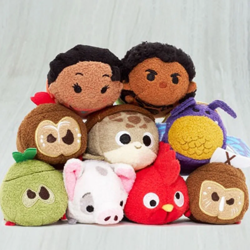 DISNEY ЦУМ Моана Мягкие плюшевые игрушки Kawaii Мауи какамора Пуа маленькие кулоны