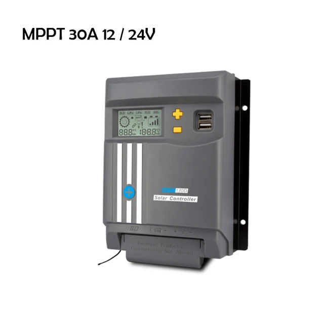MPPT Solar Controller 12V24V10A / 20A / 30A / 40A Photovoltaic Panel Buck module Charging Power Generation Automatic Conversion 30A