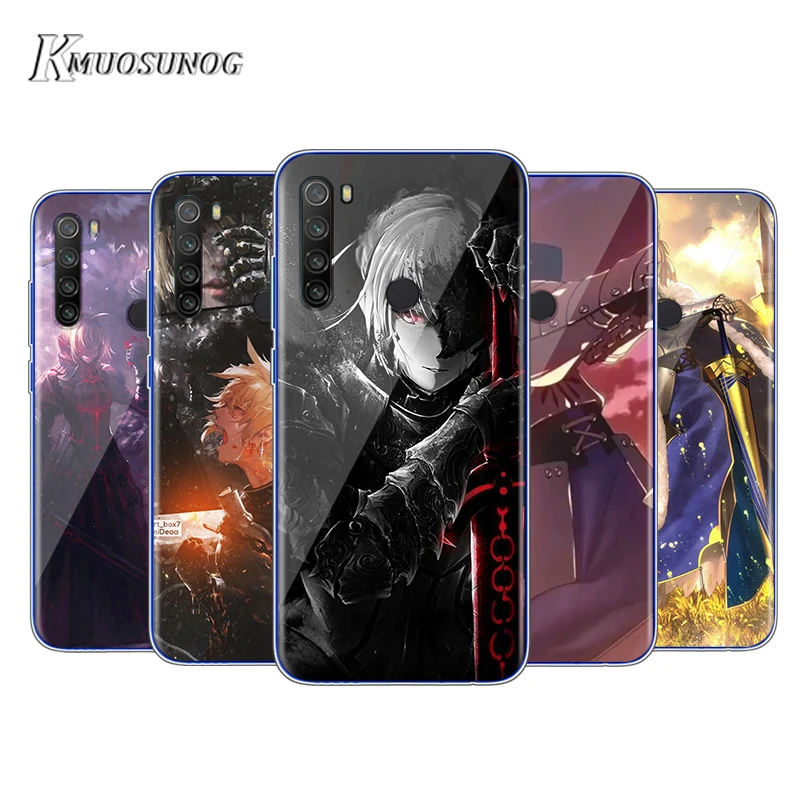 

Transparent Silicone Cover Anime FateZero For Xiaomi Redmi Note 9 9S Max 8T 8 7 6 5 Pro 5A 4X 4 Phone soft Case