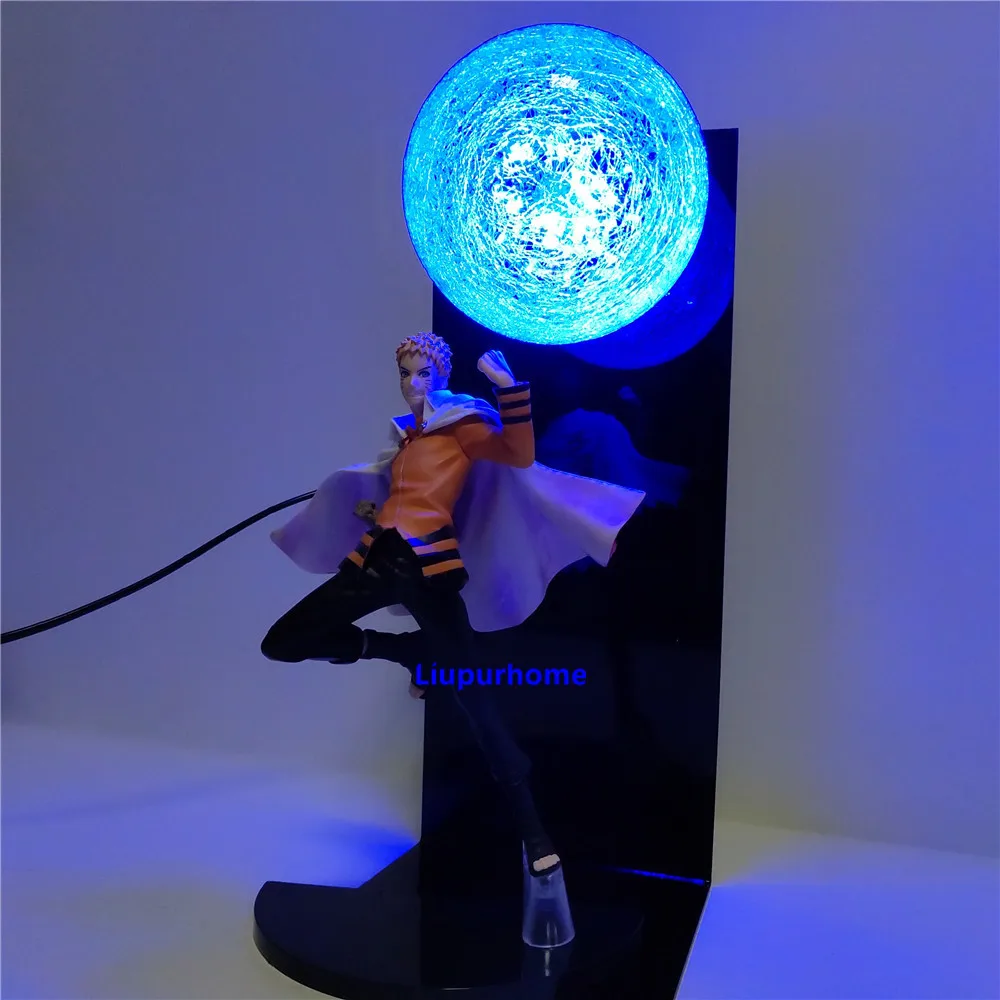 Наруто, боруто Узумаки Наруто Diy светодиодный ночник Shippuden Uzumaki светодиодный настольный светильник декоративная лампа для дома мальчик Рождественский подарок
