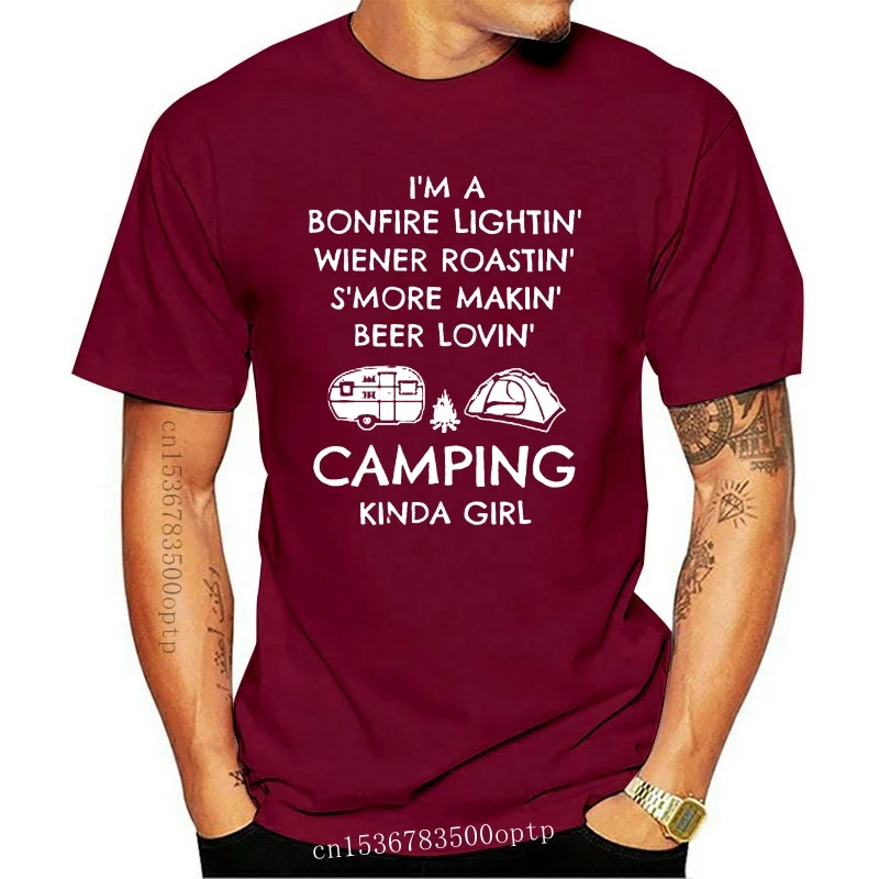 Новая мужская футболка I m A Bonfire Lightin Wiener Roastin S more Makin Beer Lovin для кемпинга девушек и