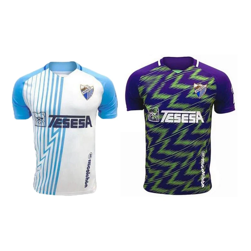 Malaga Jerseys 2020 2021 Juankar jersey, CF Juande ME soccer jersey