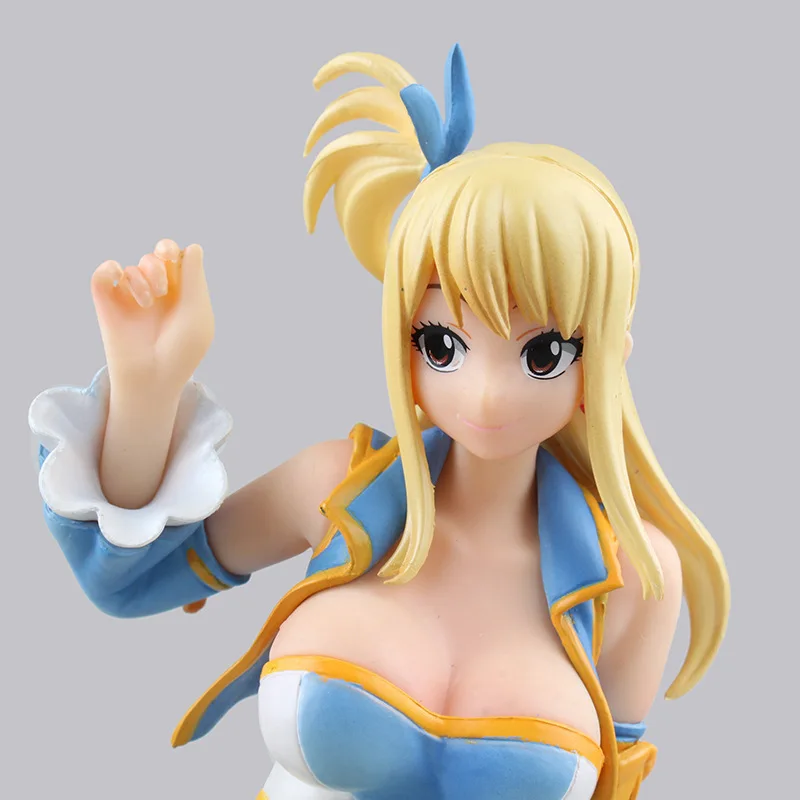 FAIRY TAIL сексуальные аниме серия Люси хартфилия жесткий PVC комода 1/7 изменить уход за кожей лица, движущаяся фигурка, Коллекционная модель, игрушка