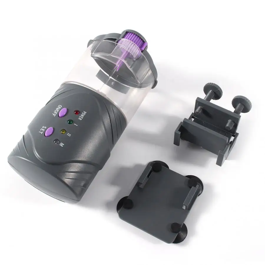 HOPAR H-9000 Aquarium Tank Automatic Fish Feeder Food Timer Goldfish Feeding Adjustable Switch Machine | Дом и сад