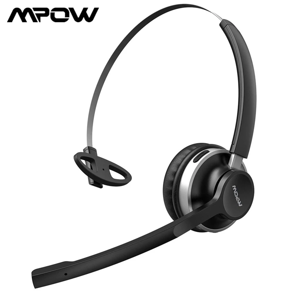 Mpow Hc3 Bluetooth V4.2 Headset Call Headphones 13 Dual ...