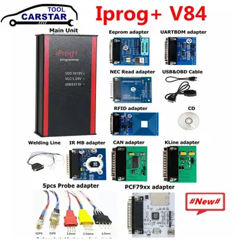 

Newest Iprog+ V84 Programmer Support IMMO + Mileage Correction + Airbag Reset Iprog Pro Till 2019 Replace Carprog/Digiprog/Tango