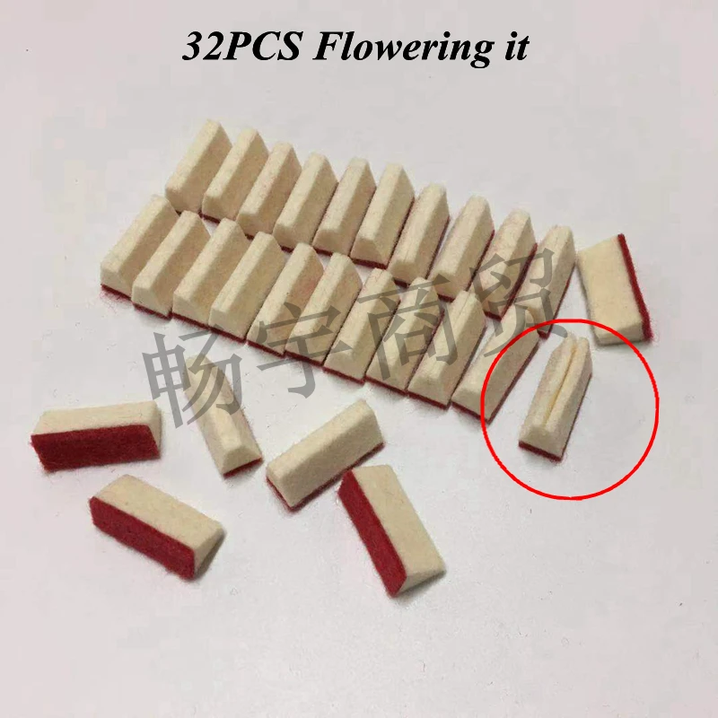 Description Picture 4 of itemPiano tuning tools accessories Grand Piano damper felt Bass/Treble/Alto/tenor triangle wool/Flowering it/Slot wool Piano parts