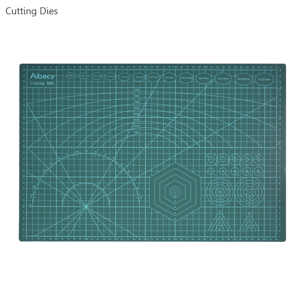 A3 Double-sided PVC Cutting Mat Paper Pad Quilting Grid Lines Printed Board For Diy Dies Tools | Дом и сад