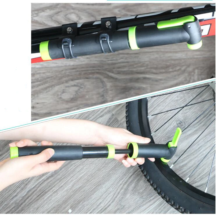 Bike Tire pumps INBIKE Portable Bicycle Pump Mini Hand Pump Cycling Air Ball Toy Tire Inflator Mountain Bike