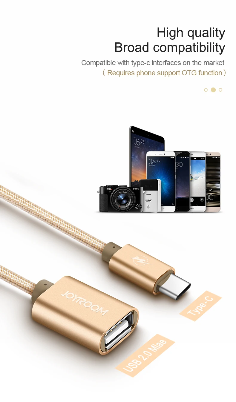 Type-C OTG Кабель-адаптер USB C к USB адаптеру 0,15 м кабель USB C штекер к USB 2,0 Женский Кабель-адаптер для Xiaomi samsung huawei