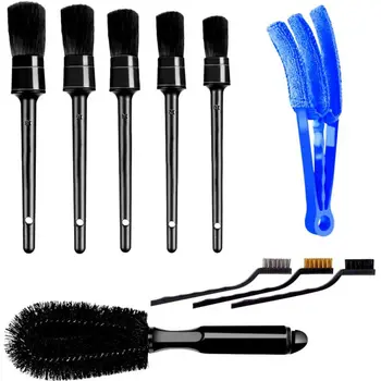 

Car Cleaning brush kit Detailing Brush Auto Accessories Parts Wheel New