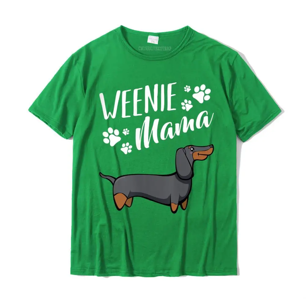 comfortable Group T-shirts for Men 100% Cotton Fall T Shirt Summer Tee Shirts Short Sleeve Newest Crew Neck Free Shipping Womens Weenie Mama Dachshund Animal Lover Wiener Dog Cute Puppies Tank Top__MZ22994 green