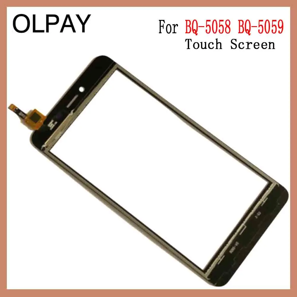 OLPAY 5,0 ''мобильный телефон для BQ-5059 BQ 5059 BQ5059 сенсорный экран дигитайзер Сенсорная панель Сенсорный экран сенсор переднее стекло