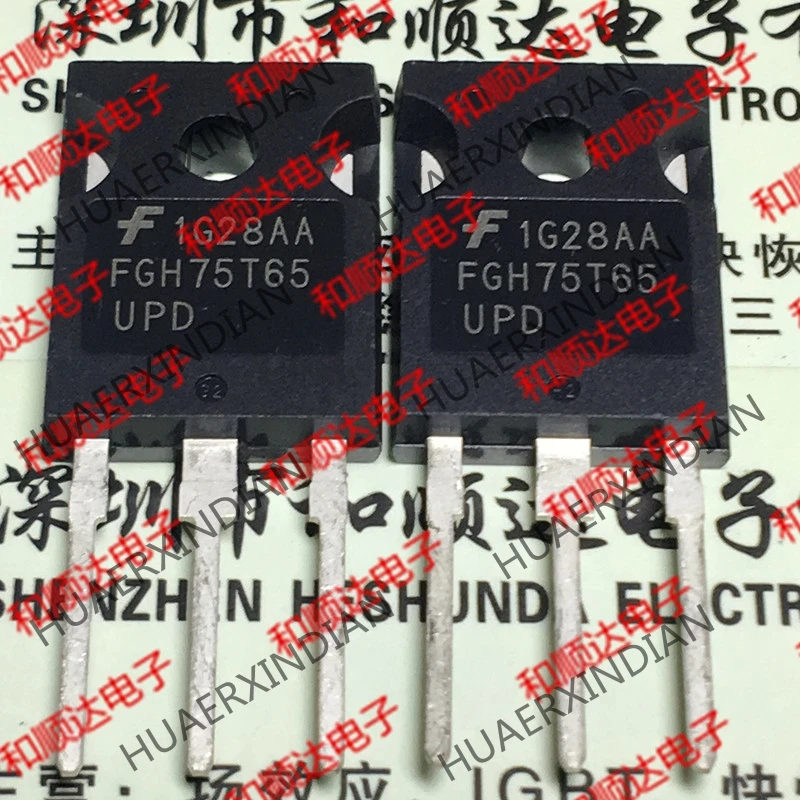 20 шт./лот FGH75T65UPD-247 с изолированным затвором(IGBT) 650V 75A