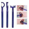 3pcs Kids Tongue Tip Exercise Tool Tongue Tip Lateralization Tools Oral Muscle Training Autism Speech Therapy Talk Tool Kits 1
