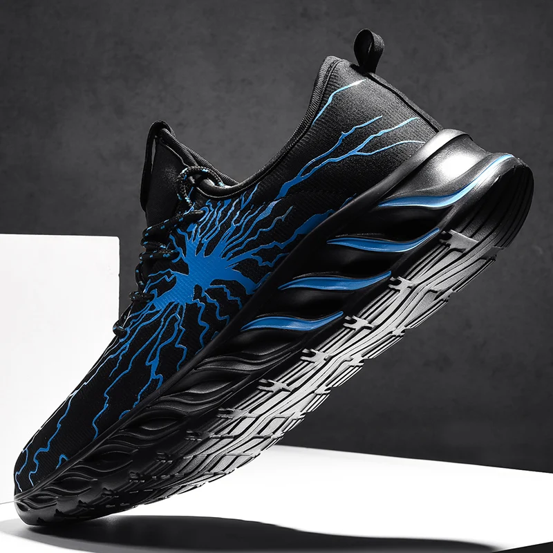 

Personality Trend Lightweight Men Sneakers Comfortable Running Shoes for Man Breathable Sport Used on Treadmill Big Size 46