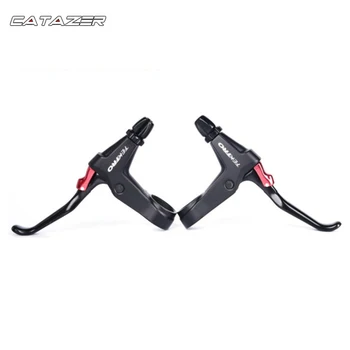 

Racer Road Bike Forged Aluminum Lever TEKTRO FL740 Lever 164g/Pair 3 Finger Lever With Caliper Canti Brake Rapidfire Shifter